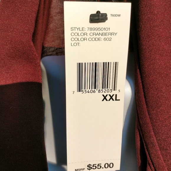 NWT DKNY Men's Button up Long Sleeve Shirt - Picture 3 of 6